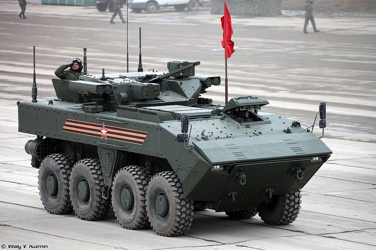 колісна бойова платформа «Бумеранг» (у варіанті БМП К-17)