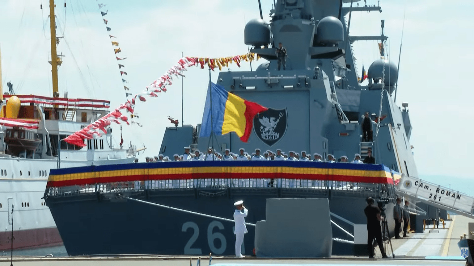 Romanian Navy Receives “Rear-Admiral August Roman” Corvette Purchased From Turkey