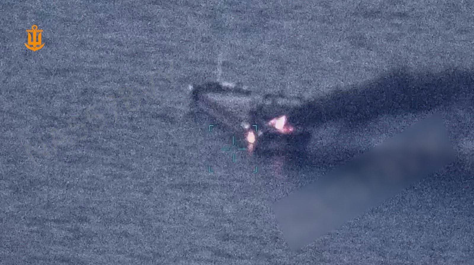 Ukrainian Navy Saves Crew of Foreign Ship VICTRESS Following Russian Drone Strike