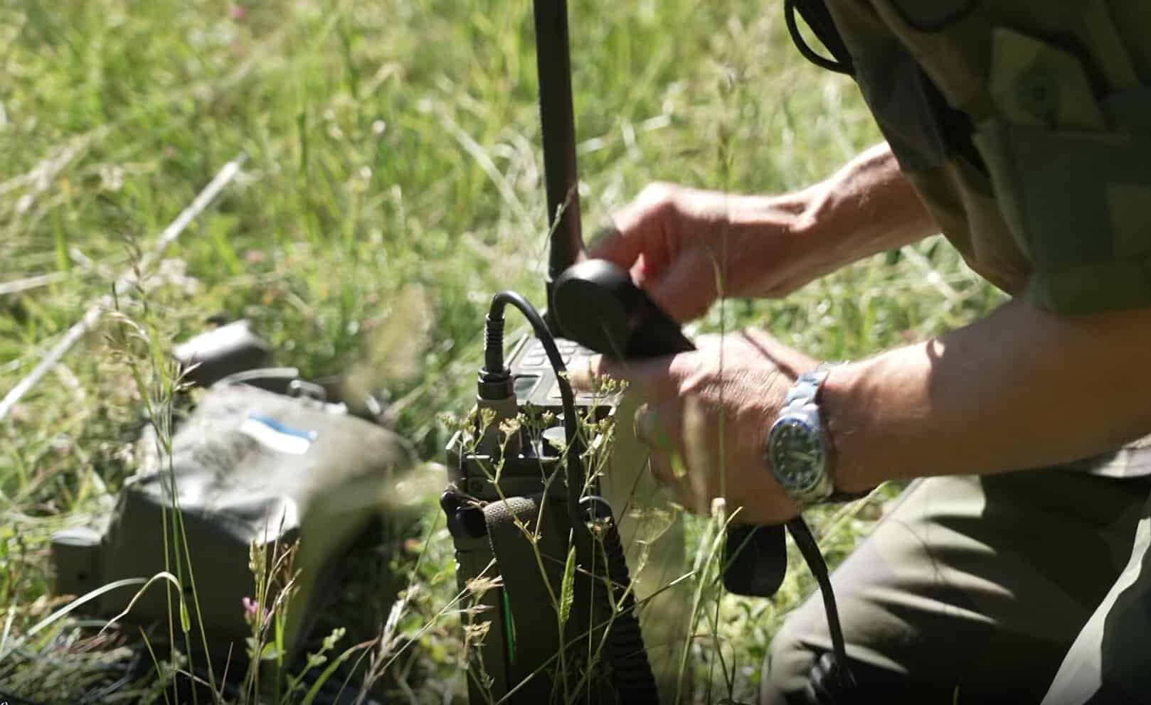 Swedish communications system. Screenshot from a video by svt.se