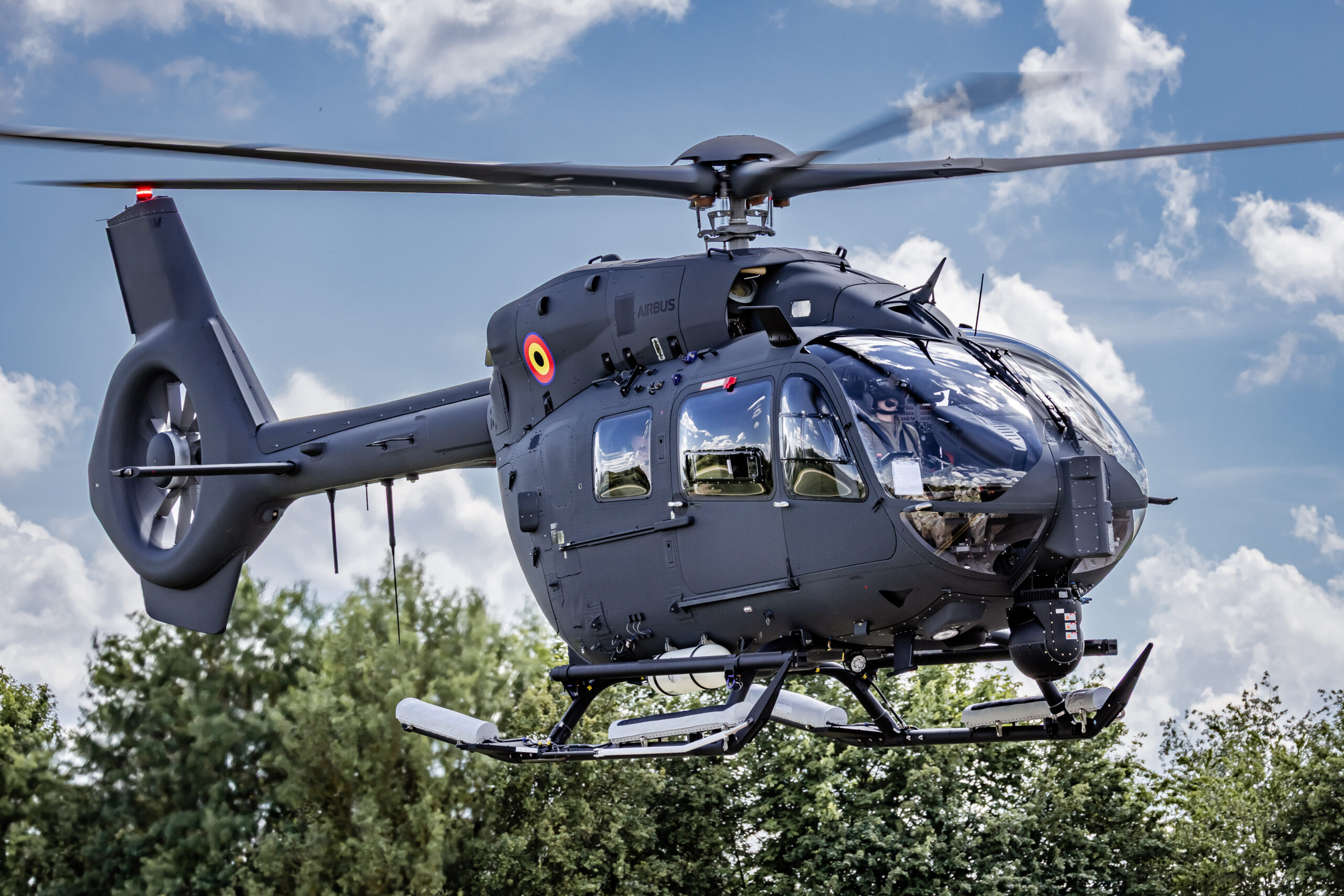 Перший H145M надійшов на озброєння Бельгії