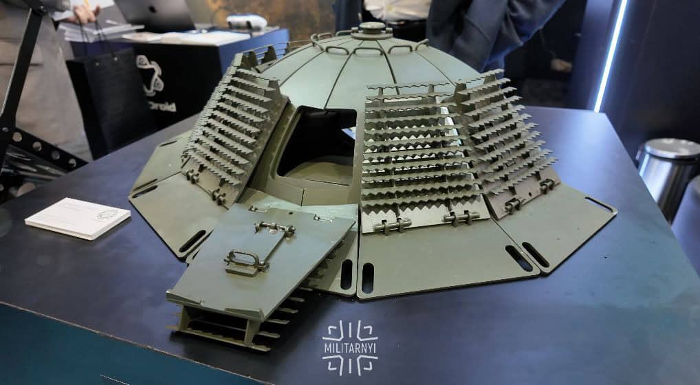Ukraine Develops Armored Capsule for Frontline Positions
