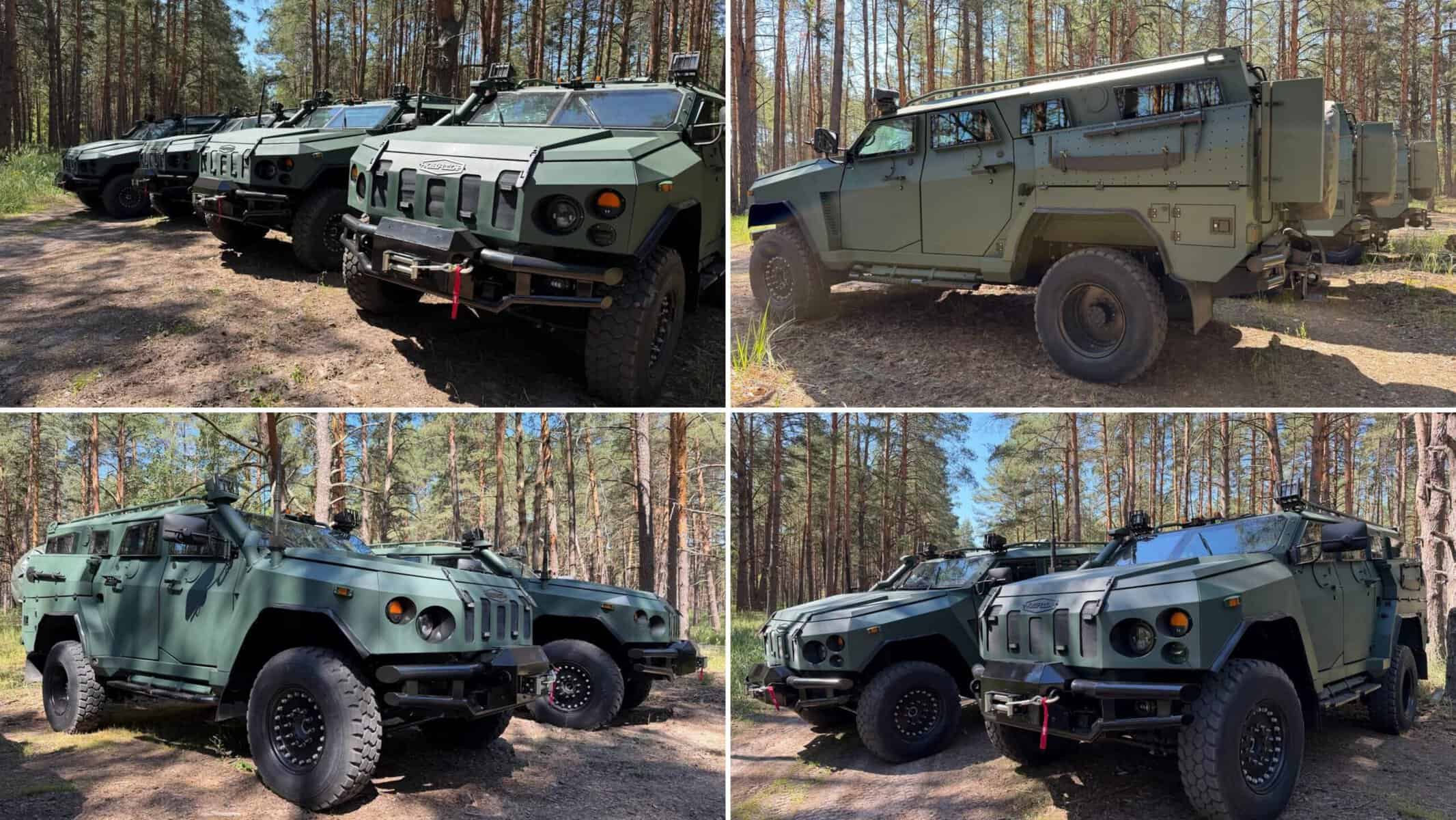 Бронемашини «Новатор-2» для українських військових 