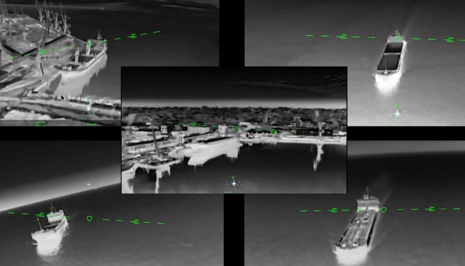 Drones Strike 5 Illegal Vessels in Ports of Mariupol and Berdiansk and in Coastal Waters of Temporarily Occupied Territories