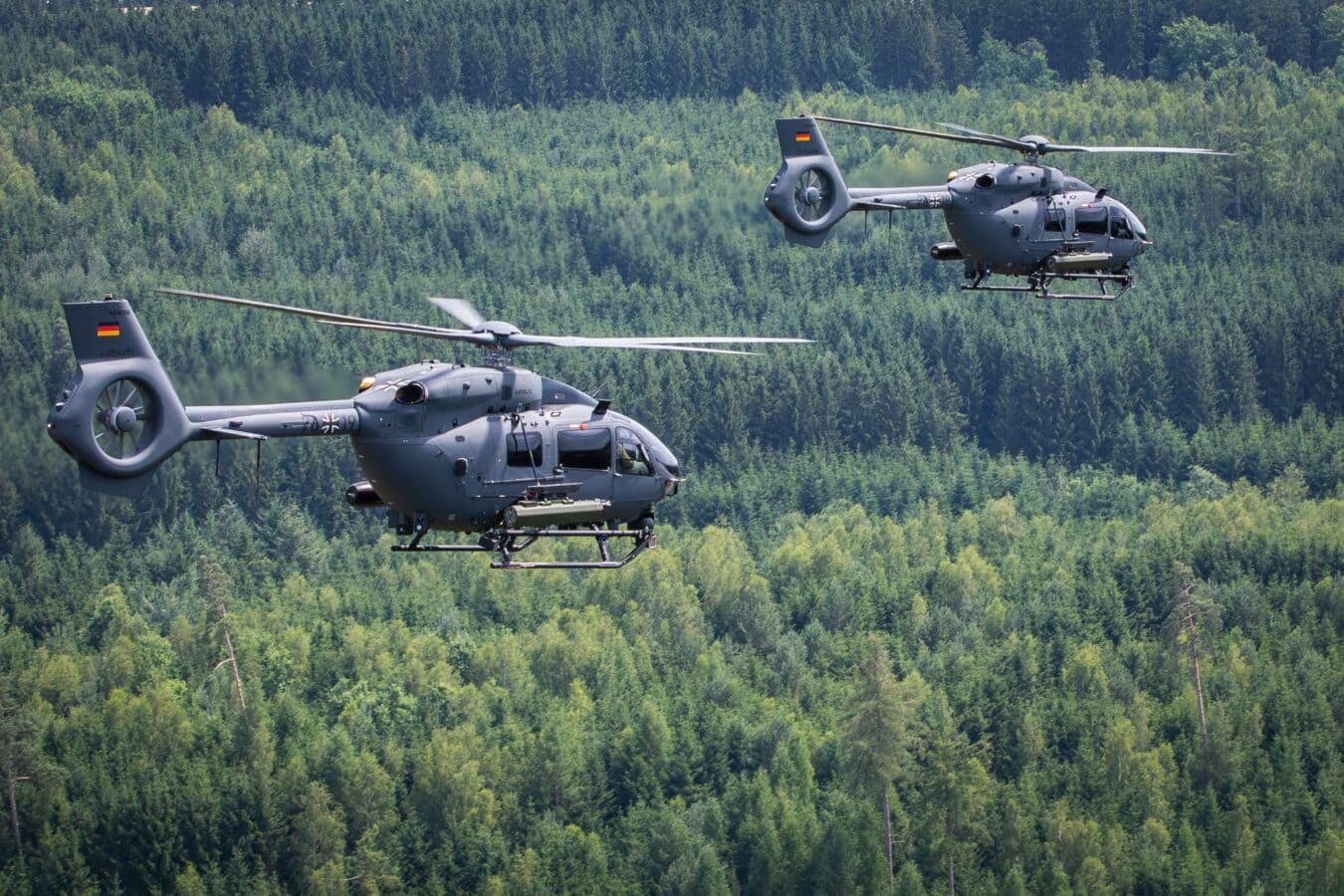 German Special Forces Receive First Two H145M Helicopters in Special Version