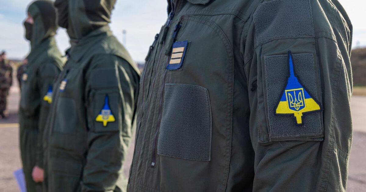 Ukrainian Mirage 2000 pilots. 2025. Photo credits: Armée française