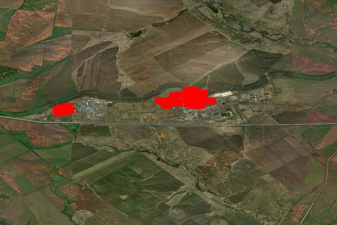 Пожежа на газопереробному заводі в російському Оренбурзі після удару дронів 