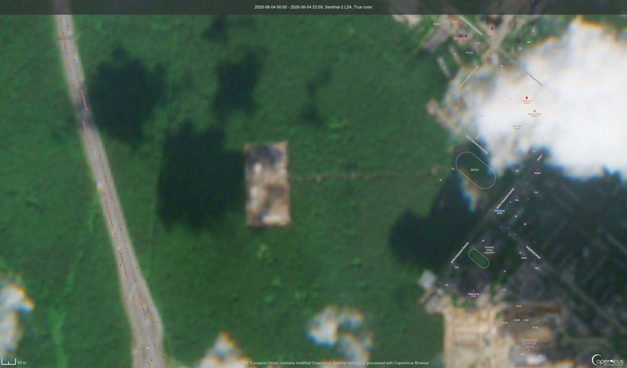 S-400 Site Likely Being Built on Cleared Park Land in Moscow