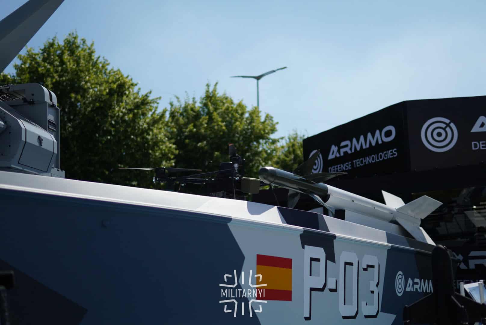 Новий іспанський морський дрон ARW39CAT-A отримав 30-мм гармату та