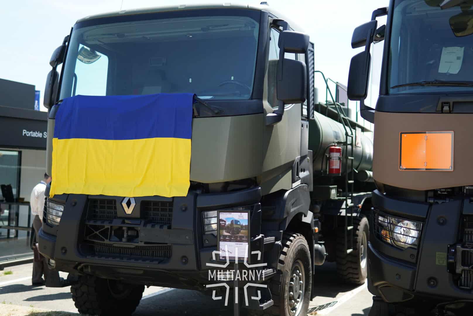 Переданий Україні у 2022 році паливозаправник Renault подолав 220 тисяч кілометрів без ремонту