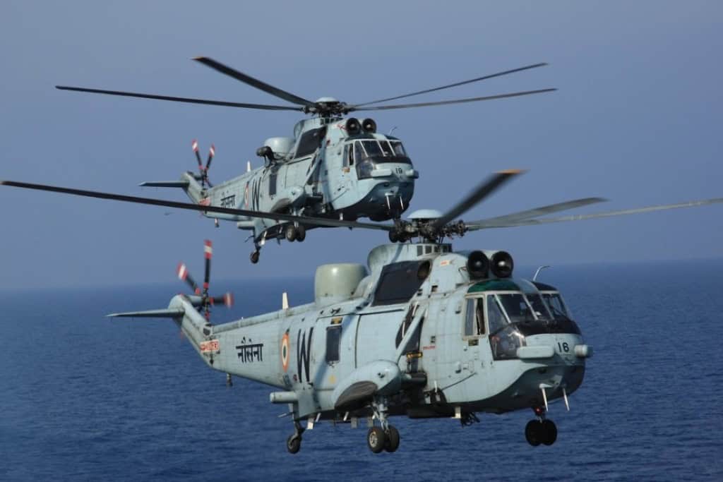 India Retires Sea King Mk.42B Helicopters
