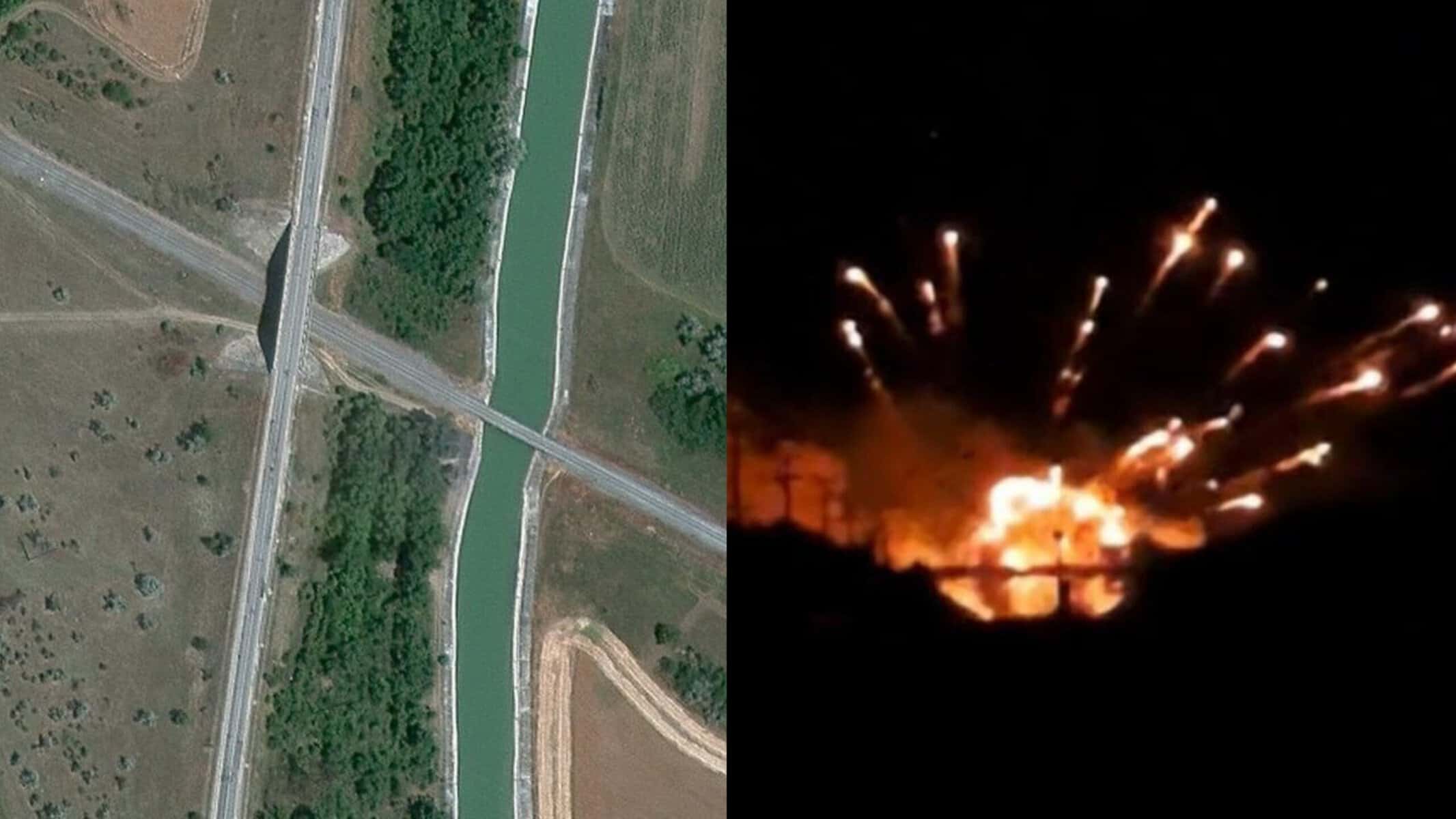 Drone Attack Hits Railway Bridge in Occupied Crimea