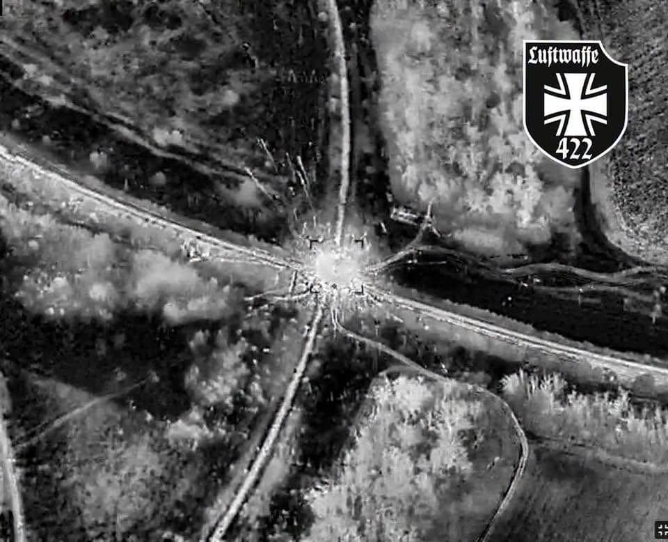 422-й Полк LUFTWAFFE знищив залізничний міст та енергооб’єкт на окупованих територіях