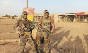 Fighters of the Russian Africa Corps unit in Mali. Photo credits: t.me/rybar_africa