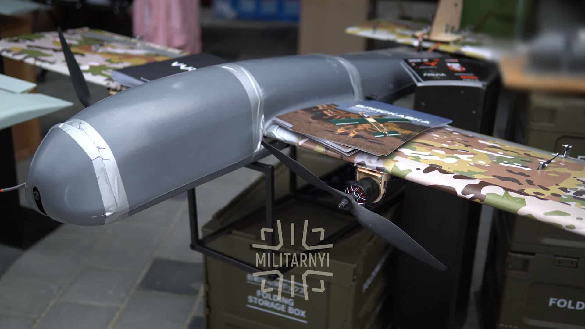 Ukrainian Blyskavka-2 Drone With Starlink Receives Experimental Batteries