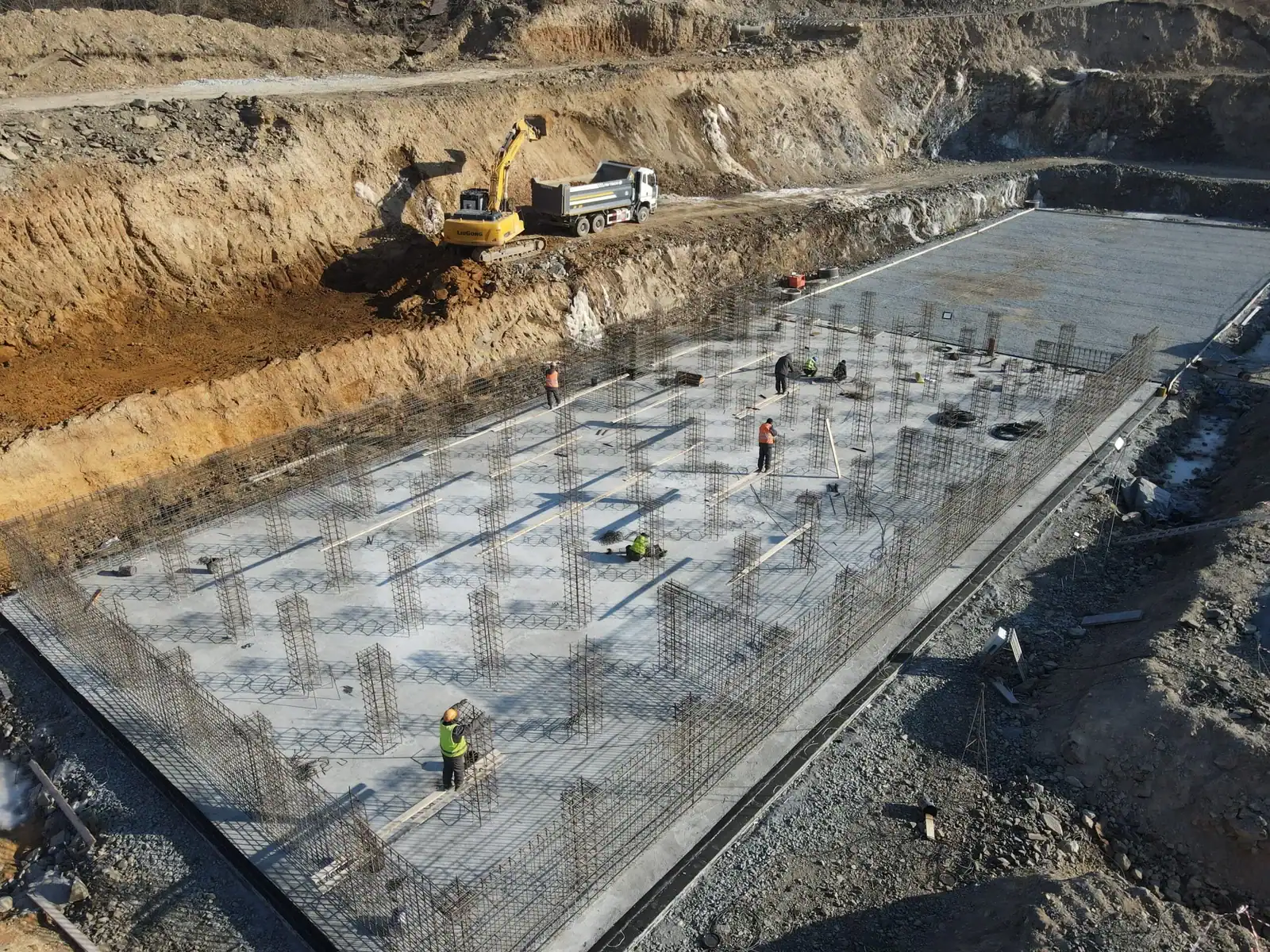 Будівництво військового містечка для російських морпіхів. Фото «Военно-строительная компания»