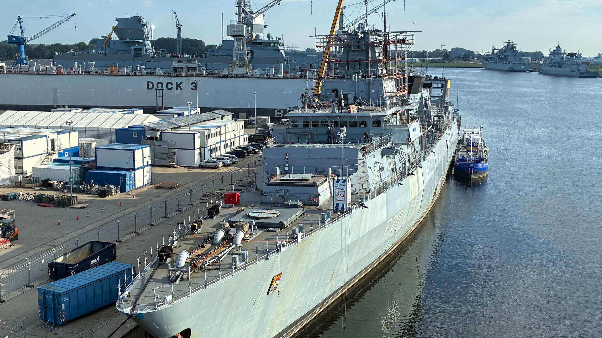 Rheinmetall допоможе ВМС Німеччини зберегти старі фрегати F123 в строю до 2035 року