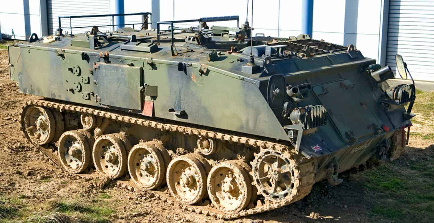 FV432 Bulldog armored personnel carrier in the United Kingdom, 2008. Photo credits: flickr.com