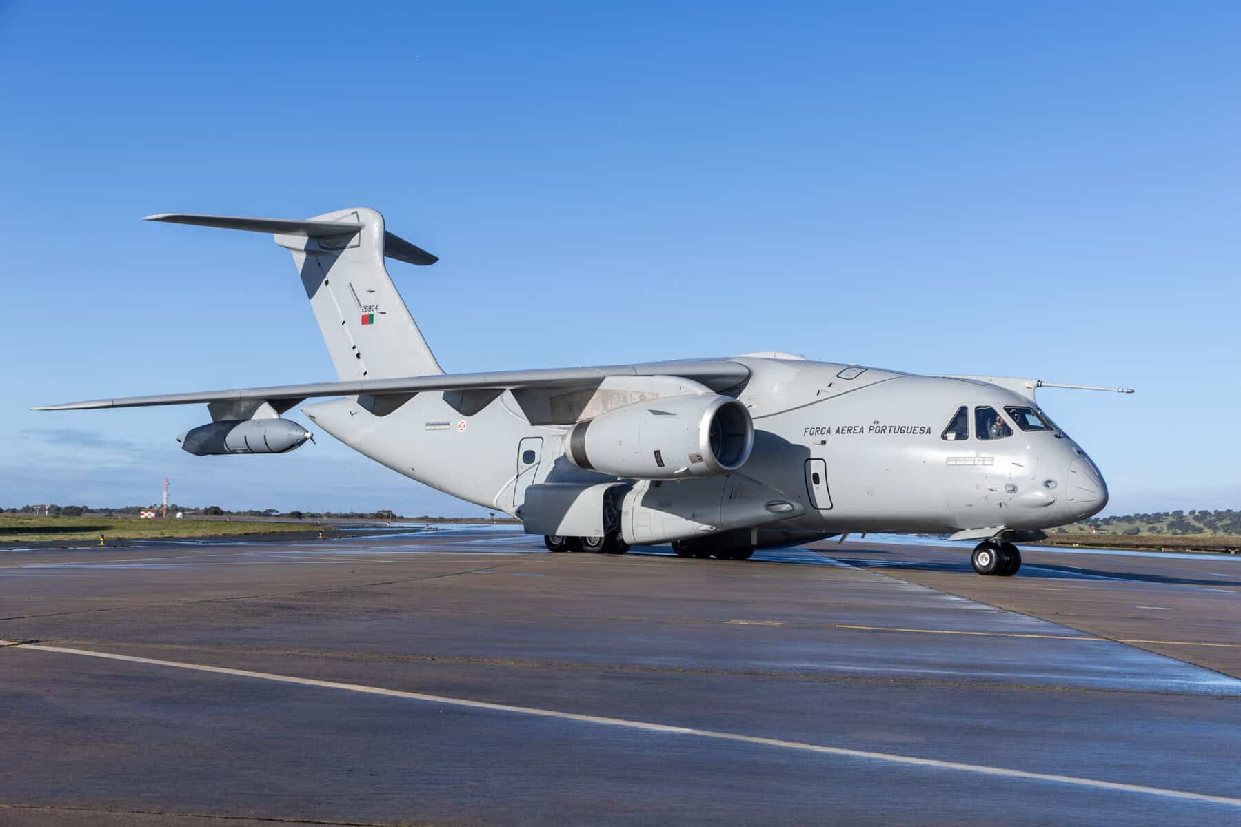 Fourth Portuguese KC-390 Millennium aircraft. January 25, 2026. Photo credits: Sul Informação