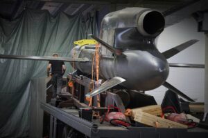 The FP-5 Flamingo cruise missile during production. Photo: AP Photo/Efrem Lukatsky