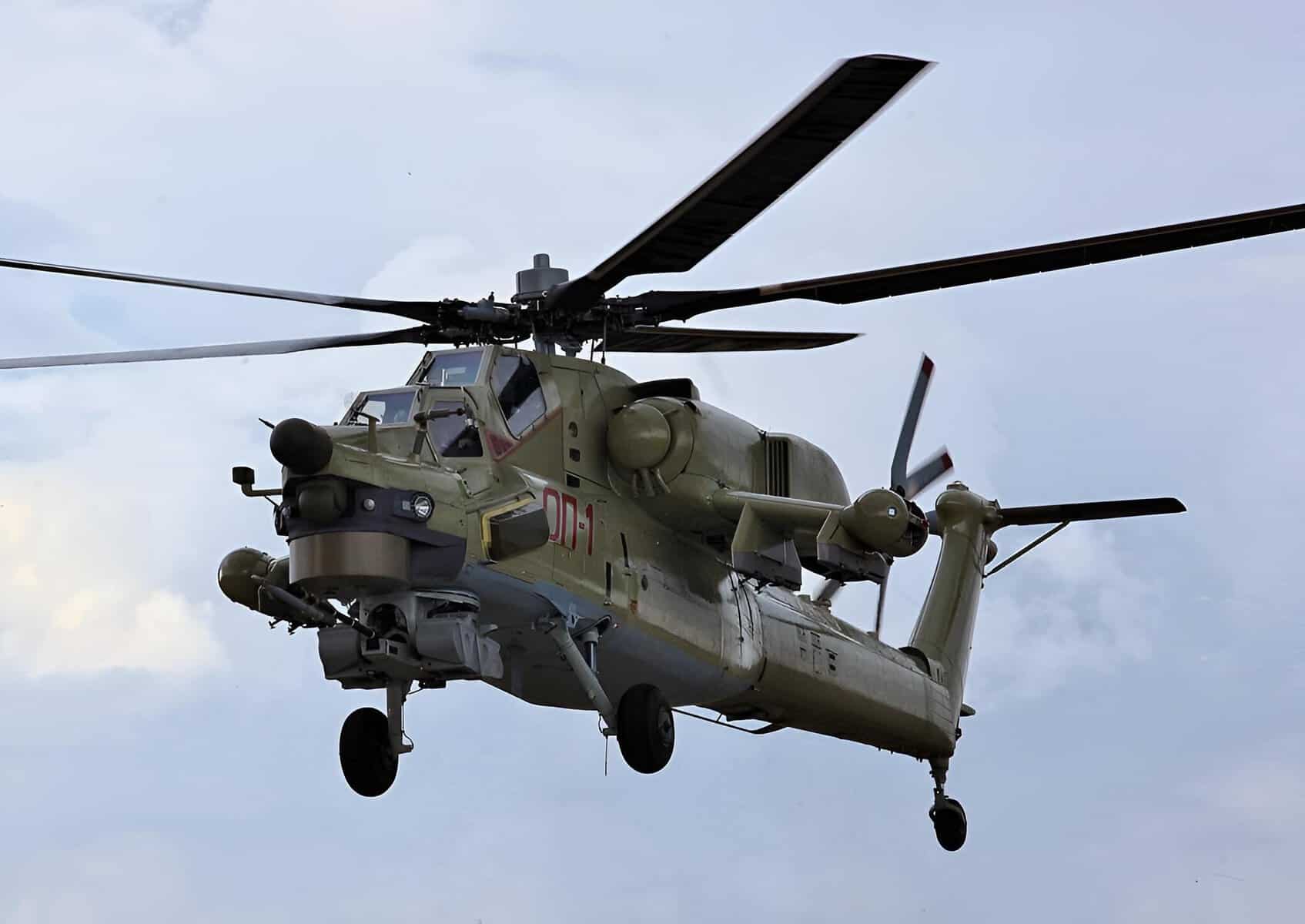 Російський навчально-бойовий гелікоптер Ми-28УБ