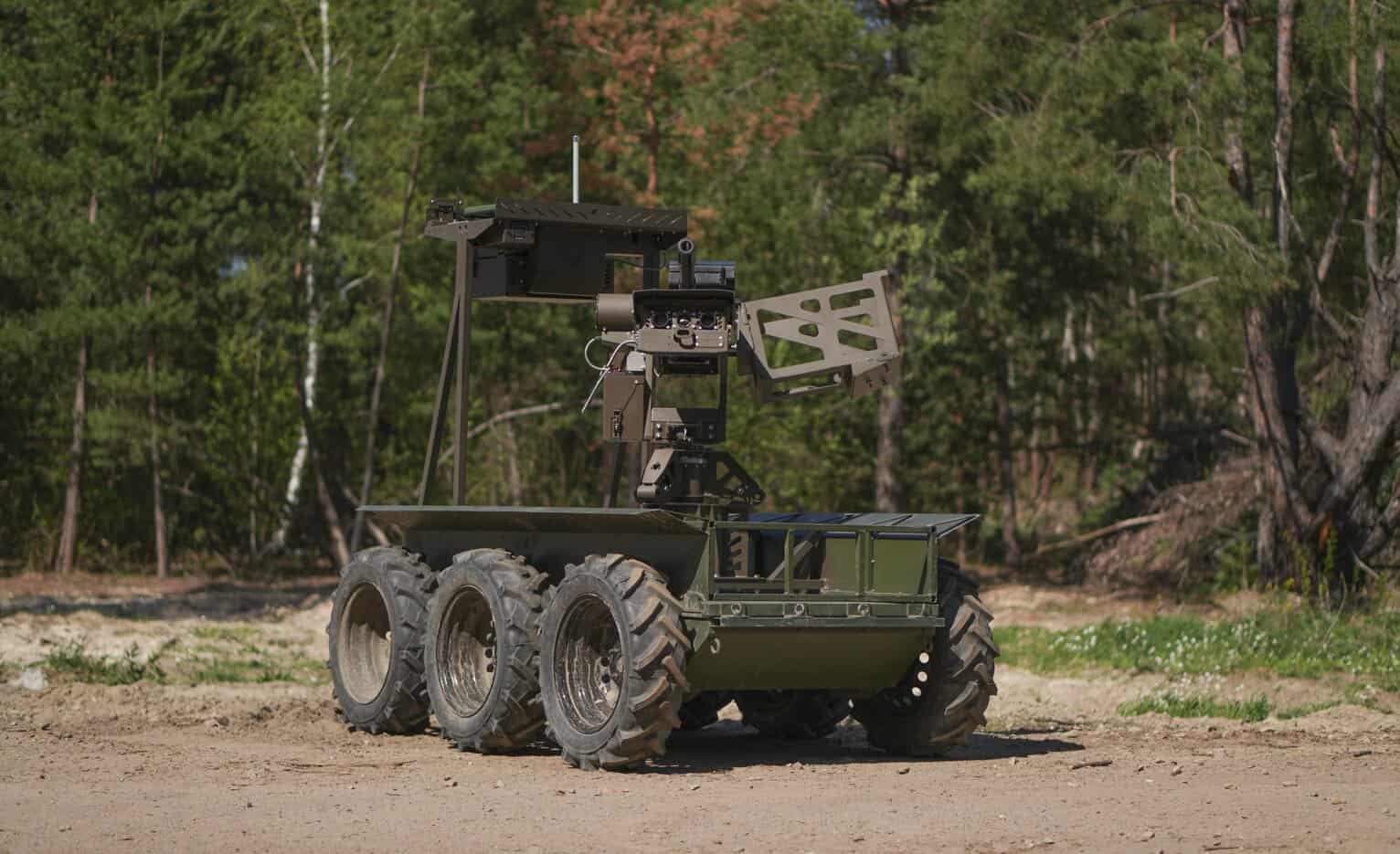 НРК Droid TW 40 з гранатометом Mk-19 представила DevDroid