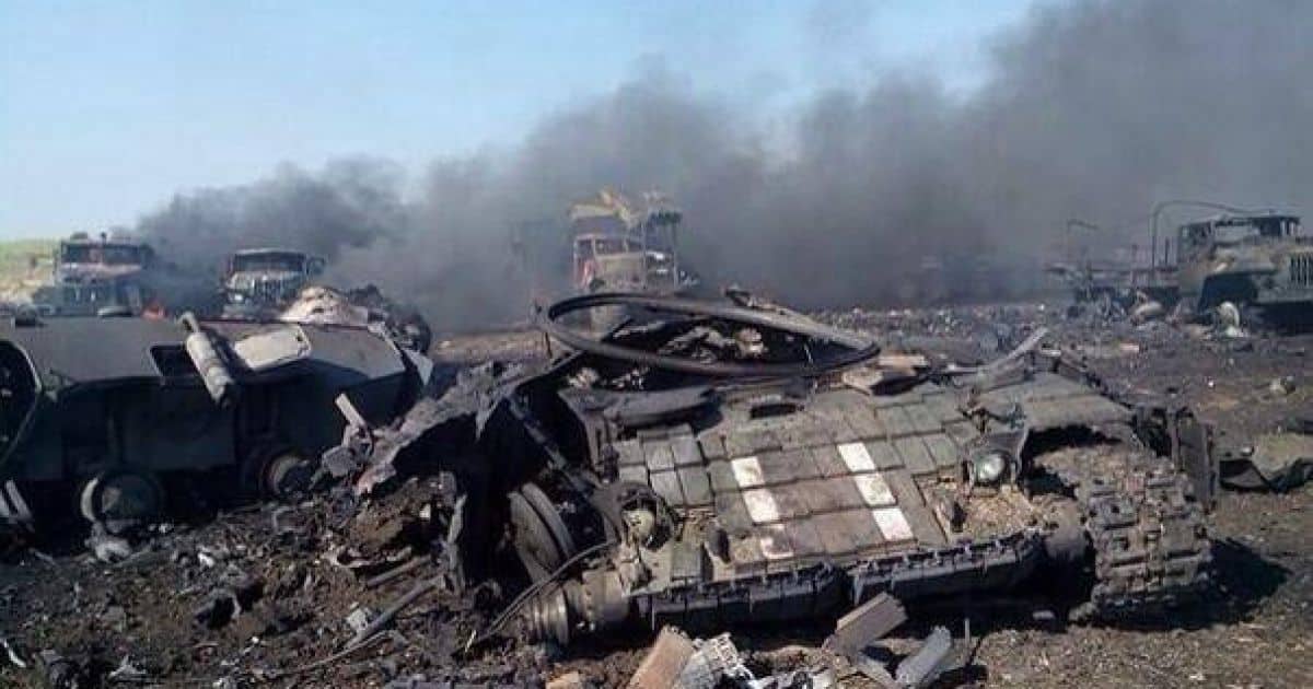 Наслідки обстрілу Зеленопілля 11 липня 2014 року