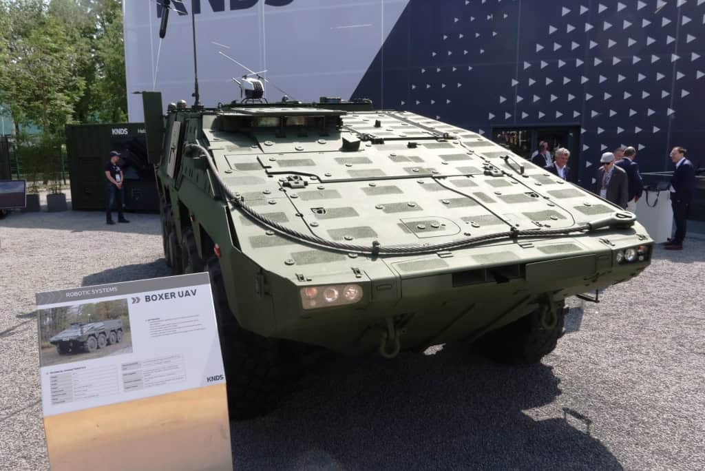 Носій БпЛА Boxer UAV. Фото EDR Magazinе