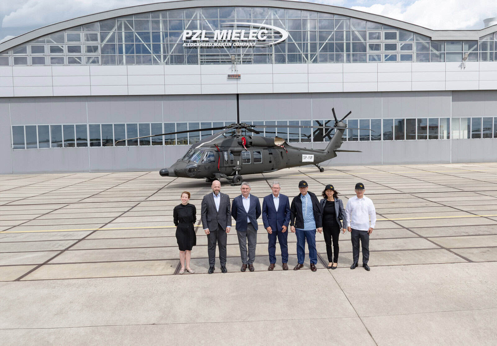 Візит посла Філіппін Алан Л. Денєга до PZL Mielec. 13 липня 2026 року. Фото: PZL Mielec