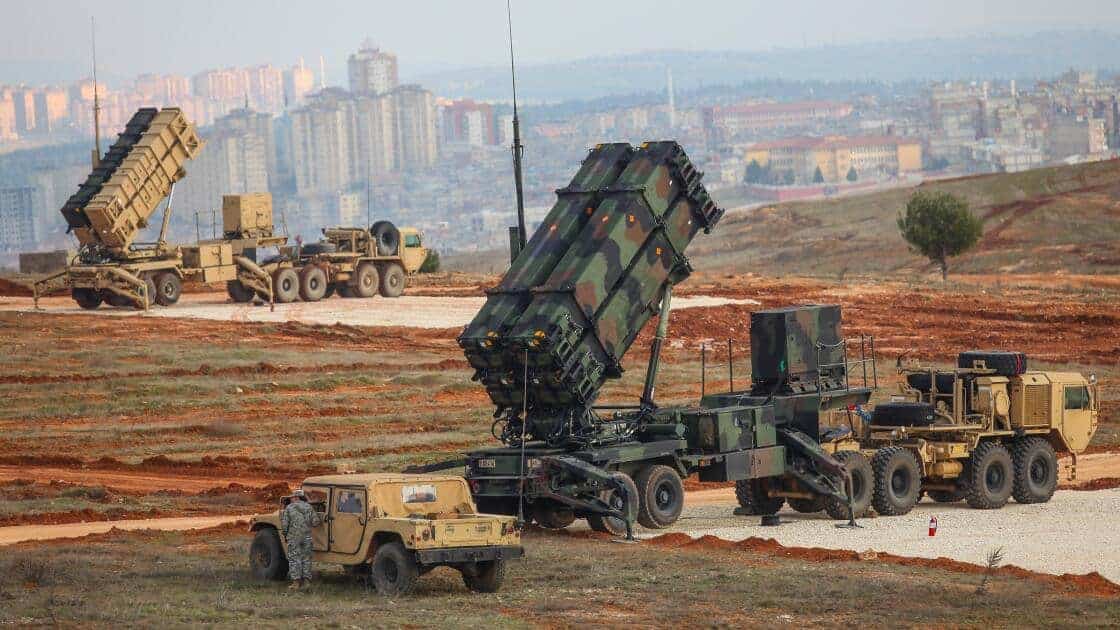 Patriot PAC-2 air defense system launcher. Photo from open sources