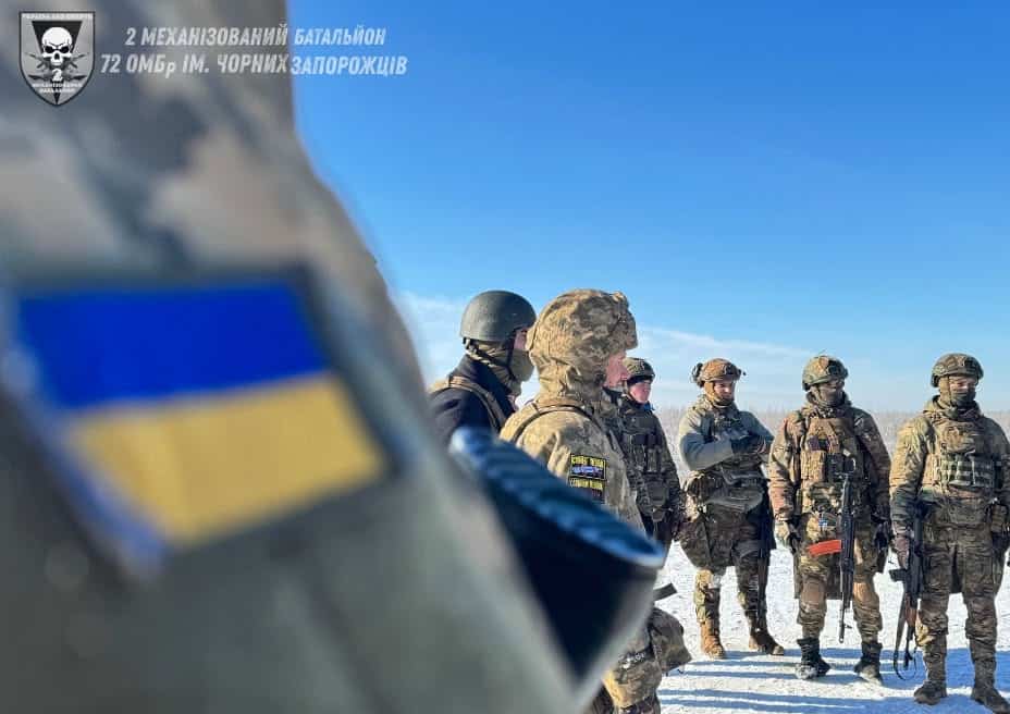 Підготовка бійців в 2-му механізованому батальйоні 72-ї бригади імені «Чорних Запорожців»