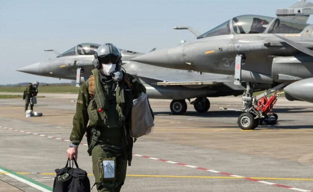 Пілоти літаків Rafale. Фото: Sipa / lejdd.fr