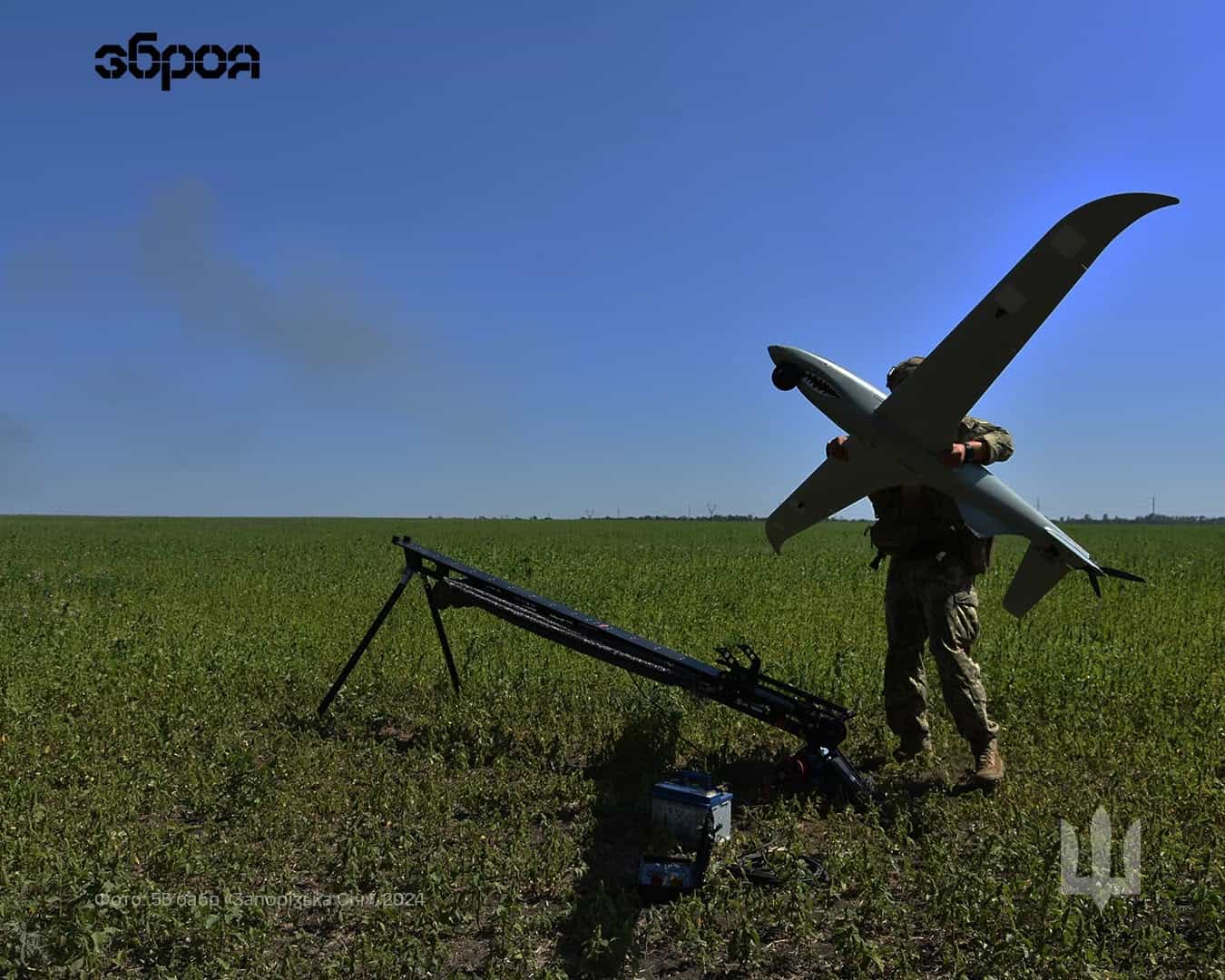 Розвідувальний дрон Shark на озброєнні 55-ї артилерійської бригади