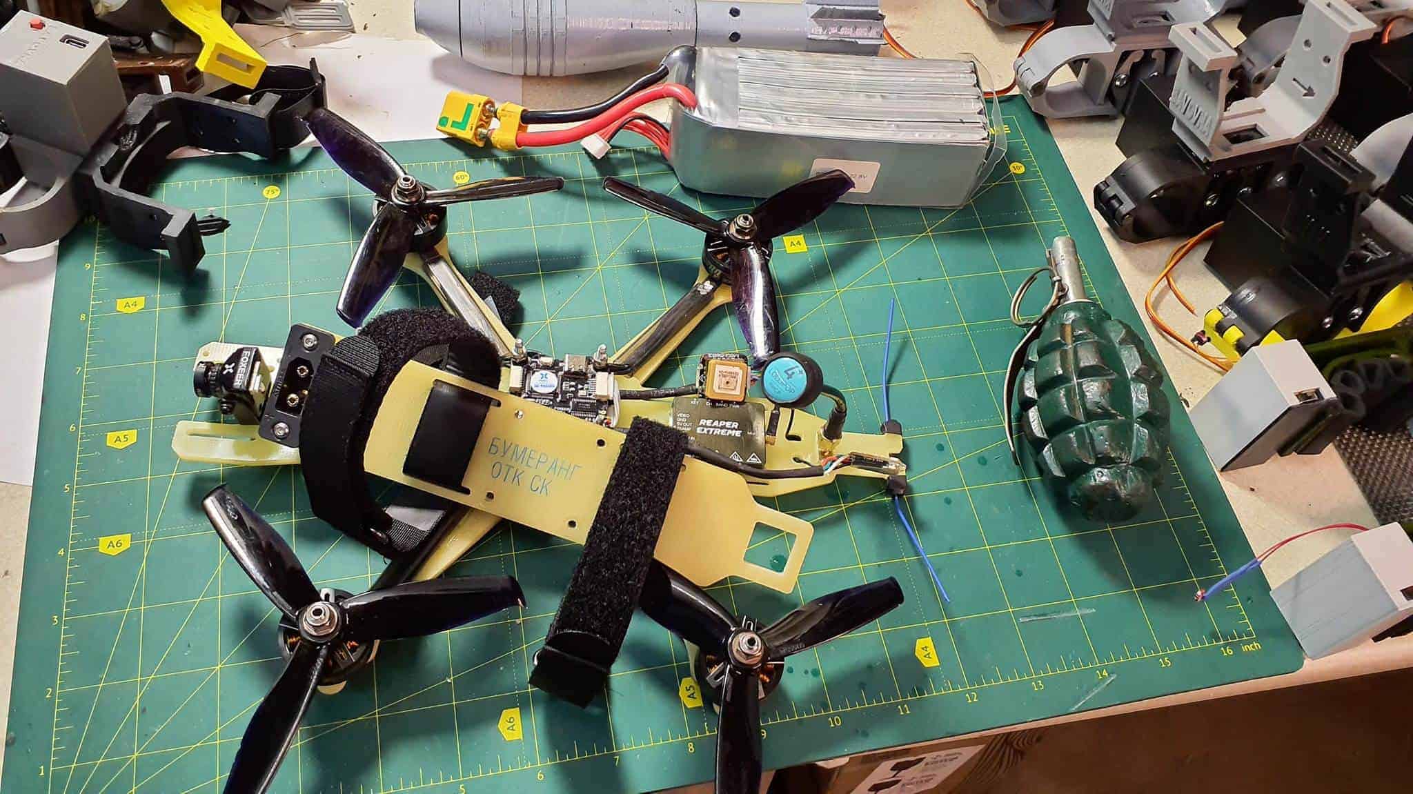 Russian Boomerang FPV Drones Shifted To Frequencies Unavailable To Most Detectors