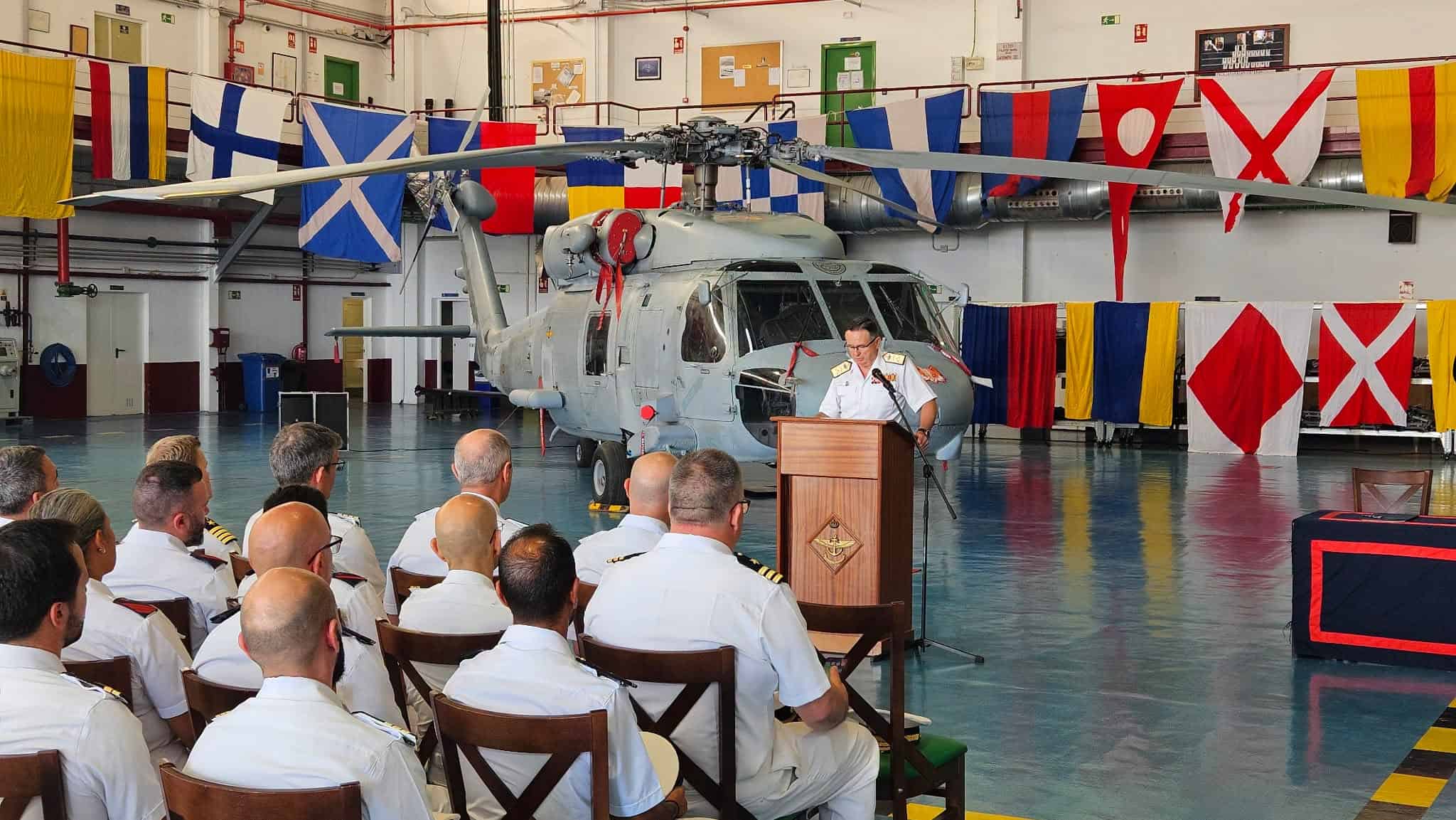 ВМС Іспанії отримали шостий гелікоптер SH-60F Oceanhawk для заміни Sea King