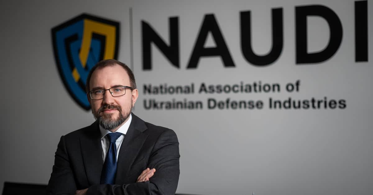 Виконавчий директор NAUDI Сергій Гончаров. 2024 рік. Фото: Артем Галкін