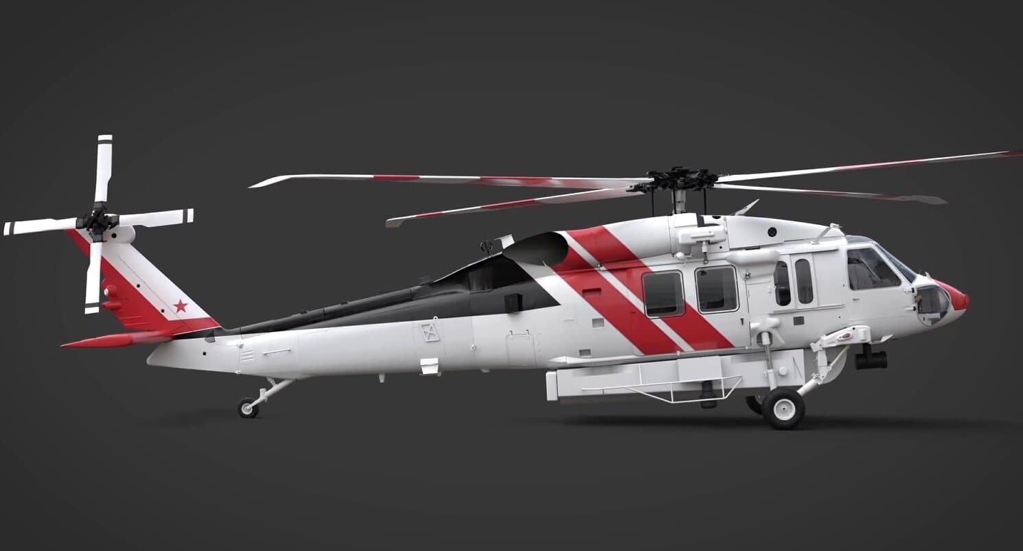 Чехія отримає перші в Європі гелікоптери S-70 FIREHAWK