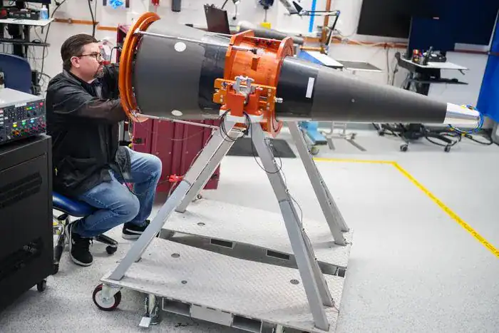 The W87-1 nuclear warhead. Photo: Sandia National Laboratories