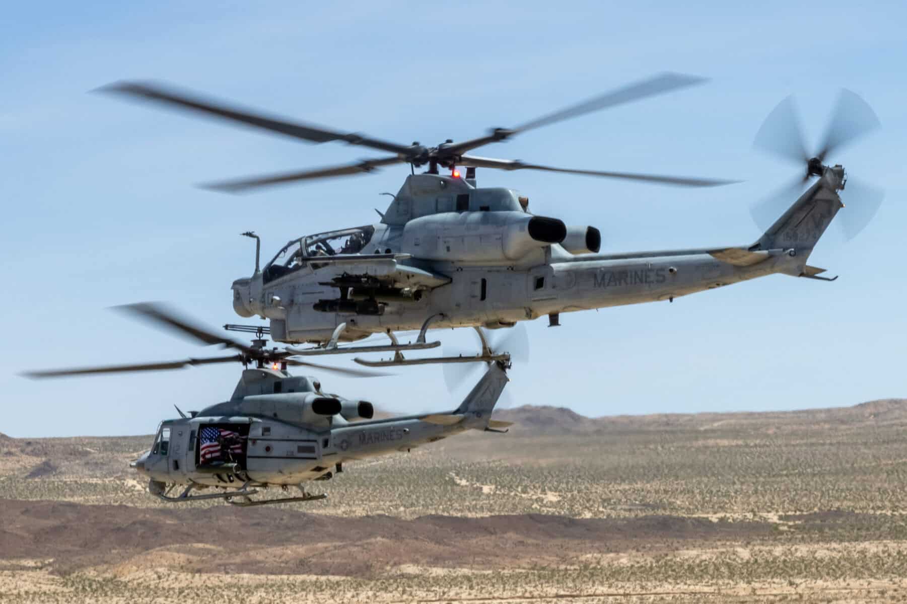 Корпус морської піхоти США замовив модернізацію 49 гелікоптерів AH-1Z Viper та UH-1Y Venom