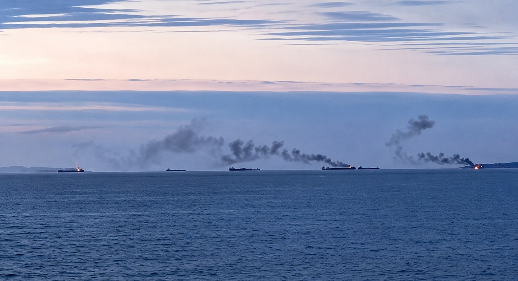 USF Struck 15 Russian Vessels in Sea of Azov Overnight