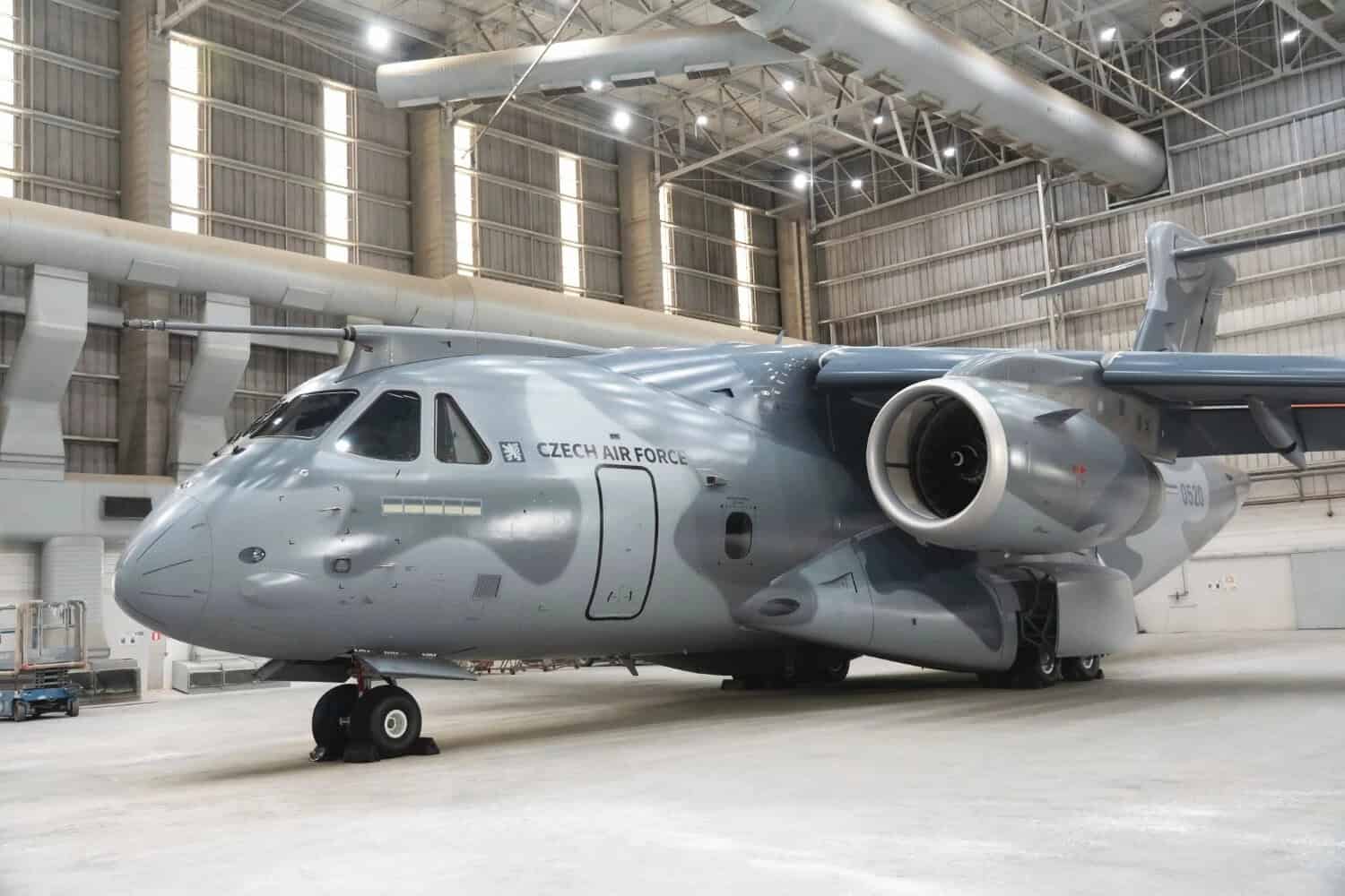 Перший Embraer C-390 Millennium для ПС армії Чеської Республіки. Фото: Embraer