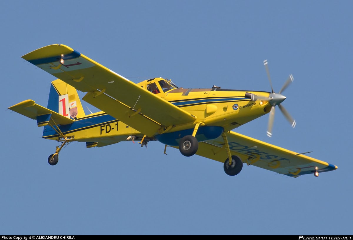 Air Tractor AT-802 Національної Гвардії Кіпру. 2 вересня 2017 року. Фото: Alexandu Chirila