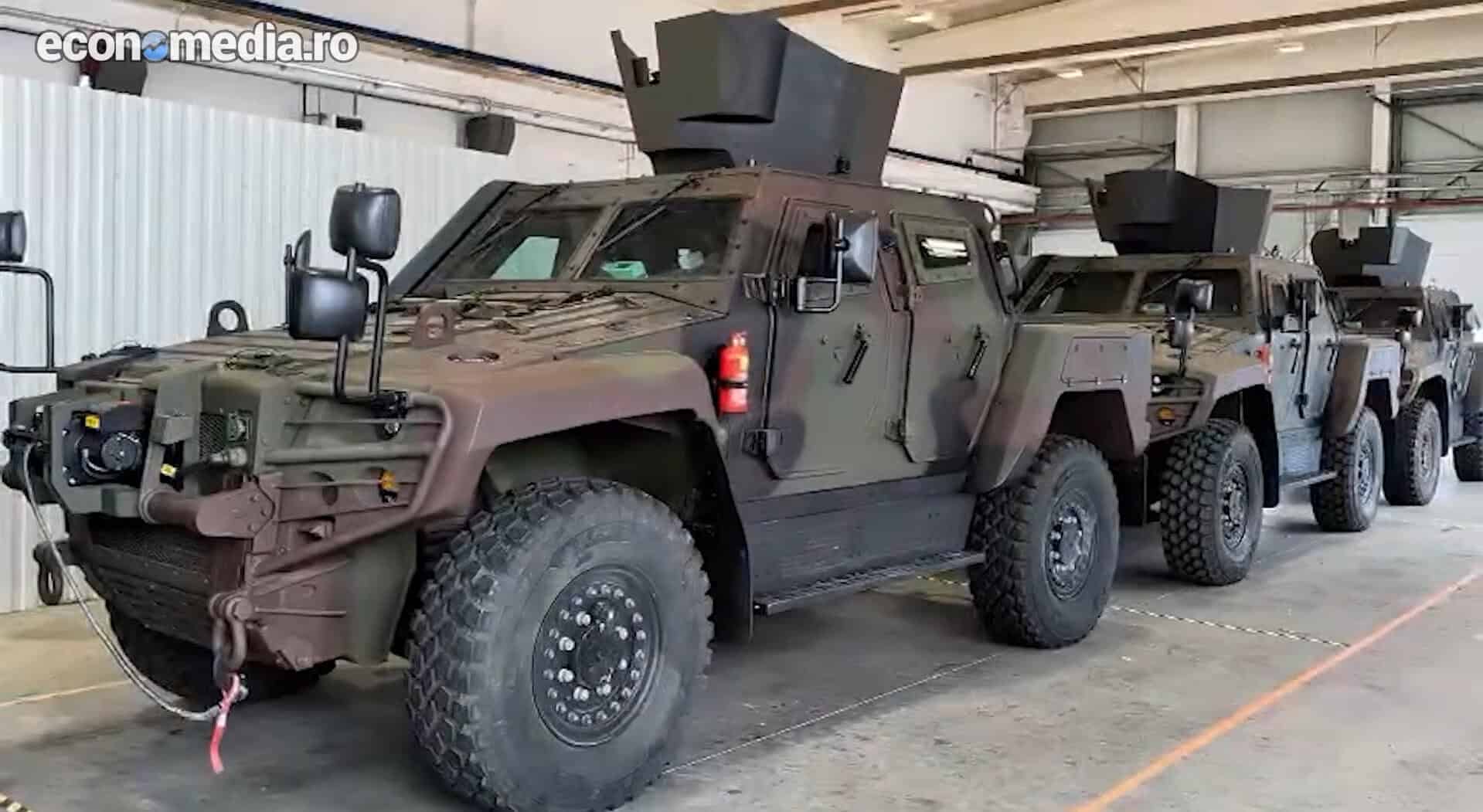 Армія Румунії отримала перші виготовлені в країні бронемашини Cobra II