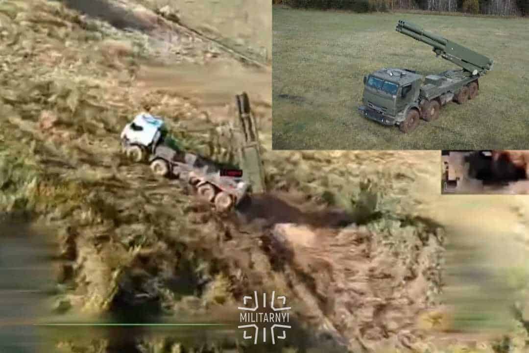 Ukraine’s Defense Forces Strike Russia’s ‘HIMARS Equivalent,’ Sarma MLRS, for the First Time