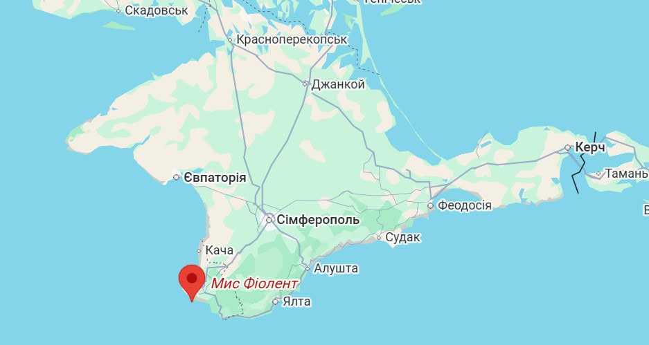 Мис Фіолент у Криму
