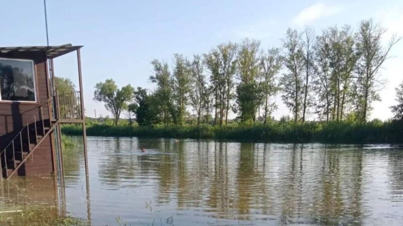 Підняття рівня води у Шебекіно