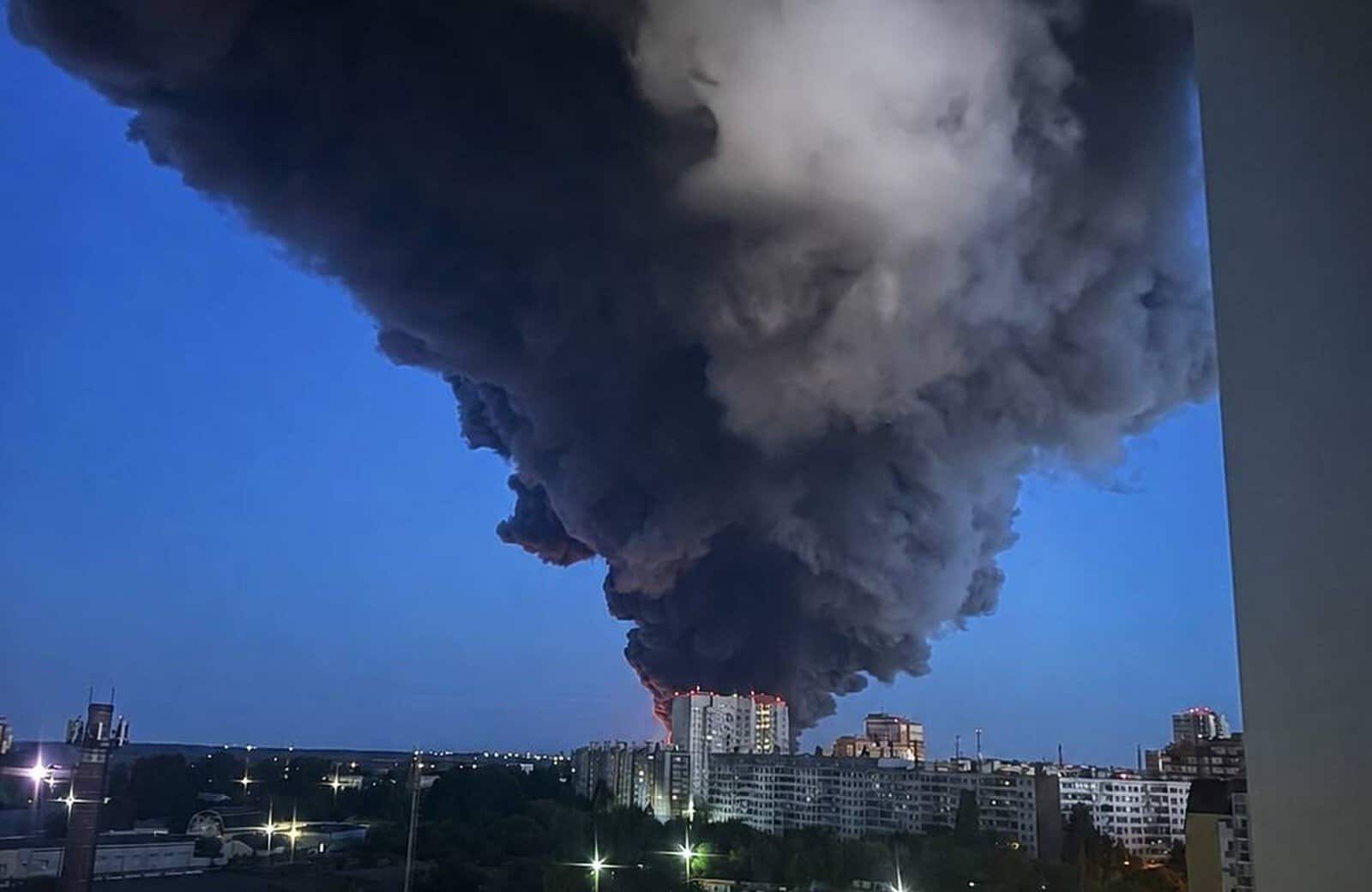 Drones Attack Wildberries Logistics Hub and Oil Refinery in Volgograd