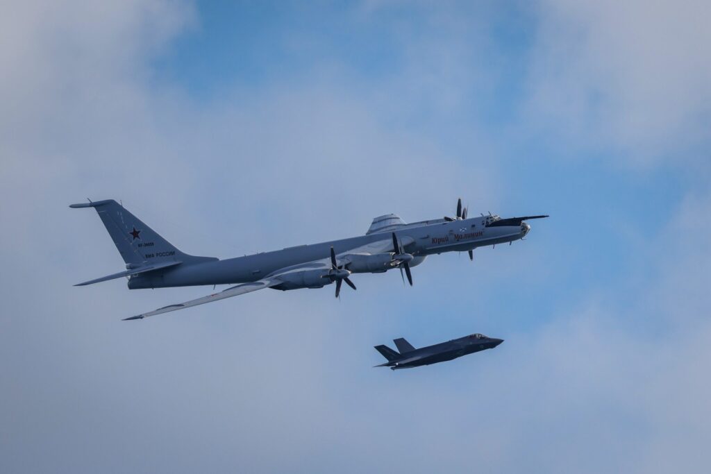 Russian Tu-142 Dropped Hydroacoustic Buoys Near British Aircraft Carrier: It Was Intercepted by F-35