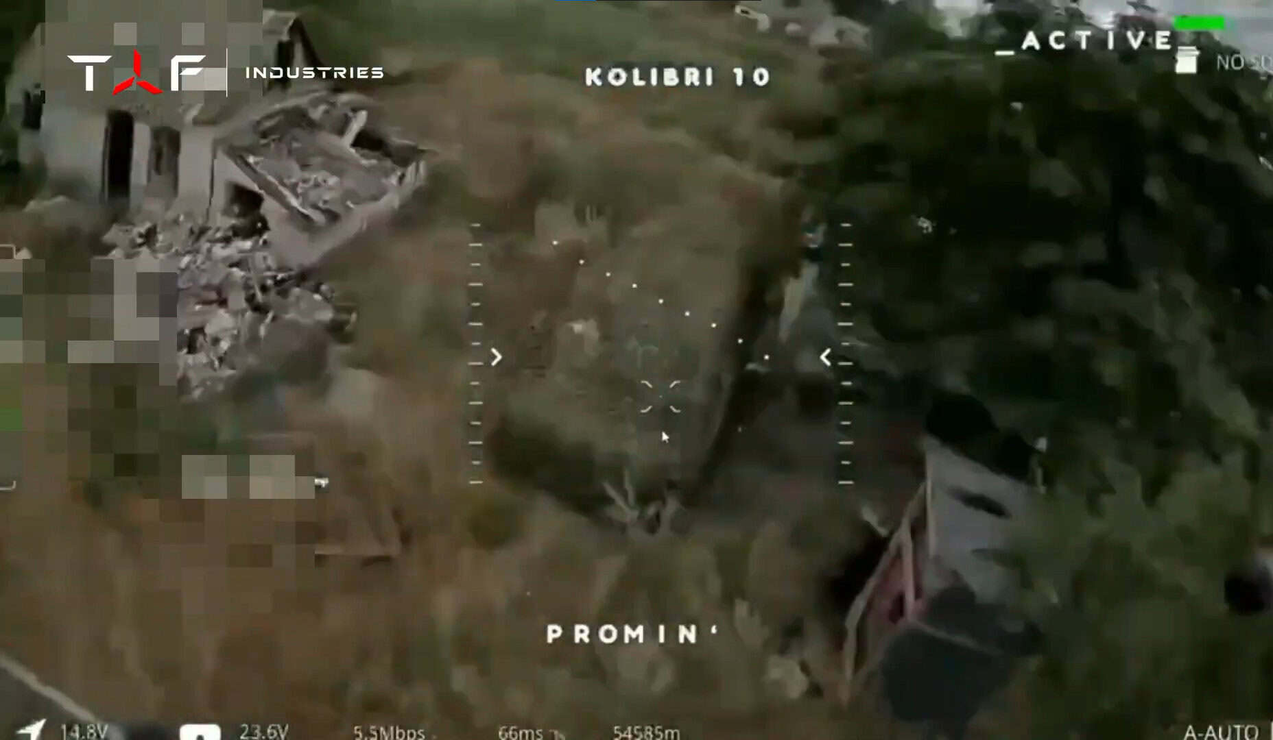 FPV-дрон Kolibri здолав понад 50 км та уразив замасковану техніку