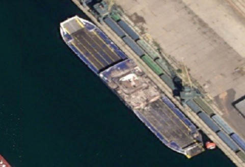 Russian Ferry Lavrentiy’s Likely Total Loss After Strike